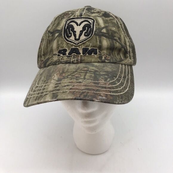 Dodge RAM Truck Camo Hat Strapback Embroidered Logo Camouflage Unisex Cap - Picture 5 of 11